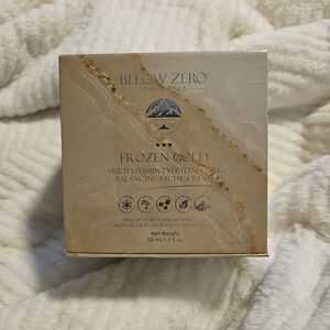 Below Zero Frozen Gold Multi-Vitamin Everyday Care Balancing Facial Cream